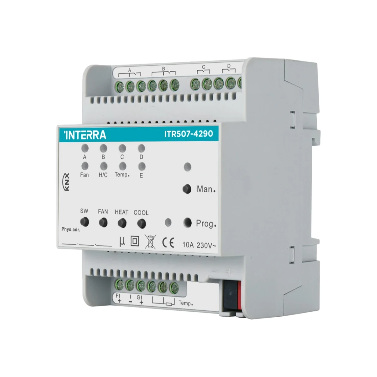 Interra KNX 0-10V Fan Coil Aktüatörü