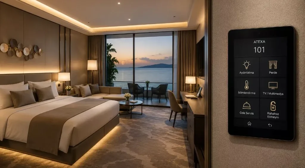 Otel odası otomasyonu ve akıllı konaklama uygulaması